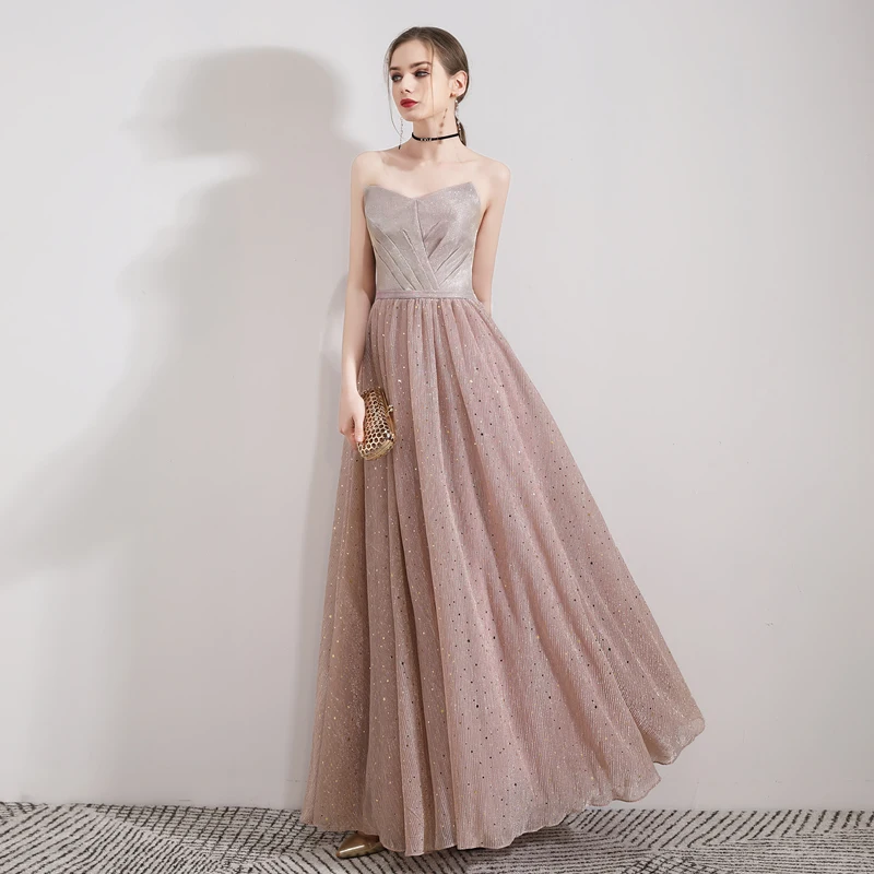 Customized Prom Party Dresses Vestido De Festa Robe De Mariee Robe Communion Fille Robe Evening Party Long Gown Pageant Dresses