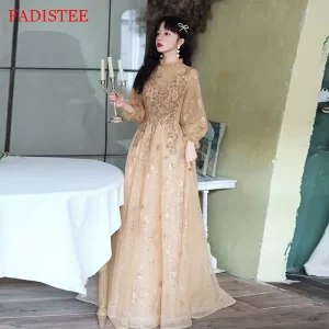 Customized вечерние платья Prom Dress Long A-line Lace Appliques Women Formal Gown For Evening Party Robe De Soirée Floor Length